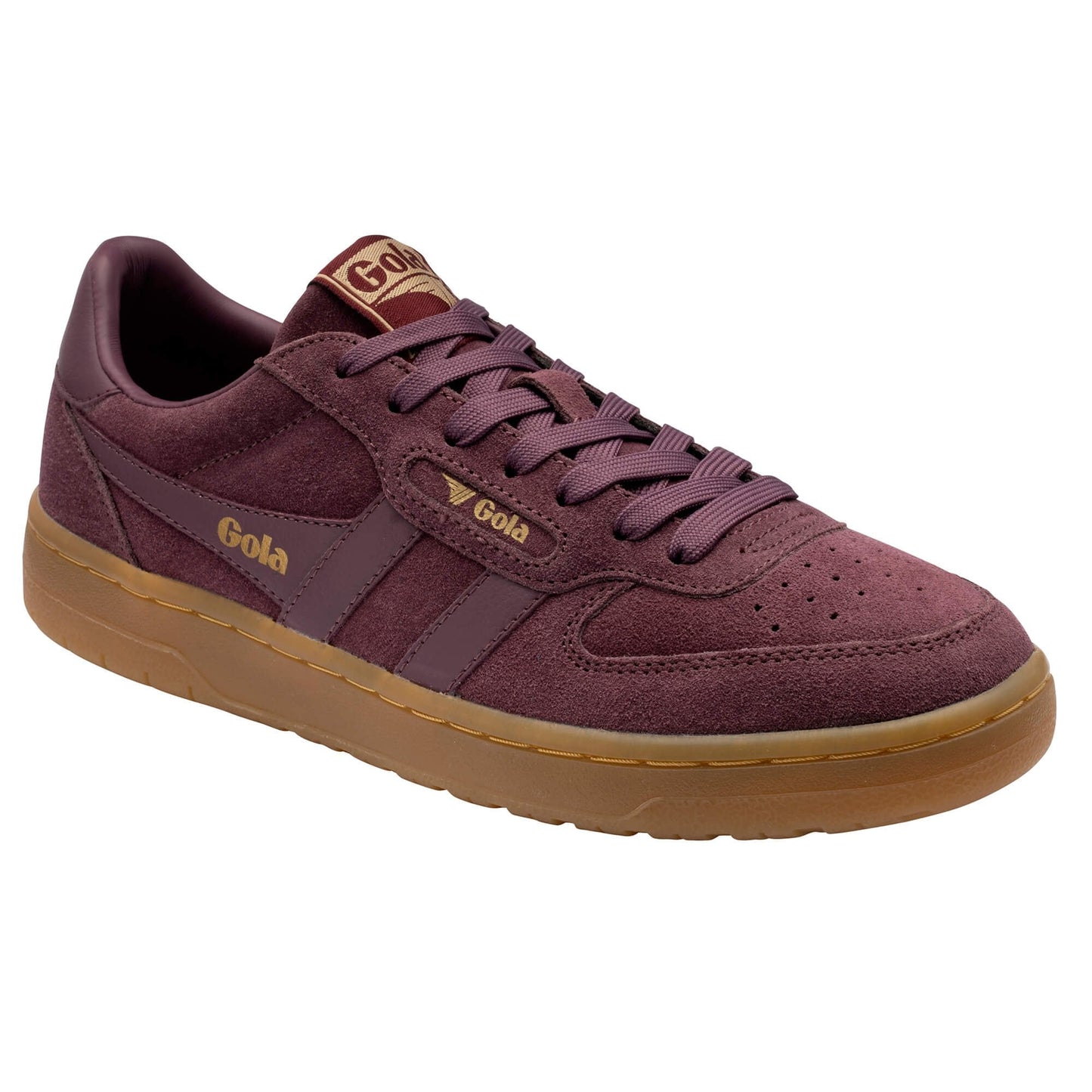 GOLA|SNEAKERS MUJER| Hawk suede WINDSOR WINE/GUM CLB571|WWG