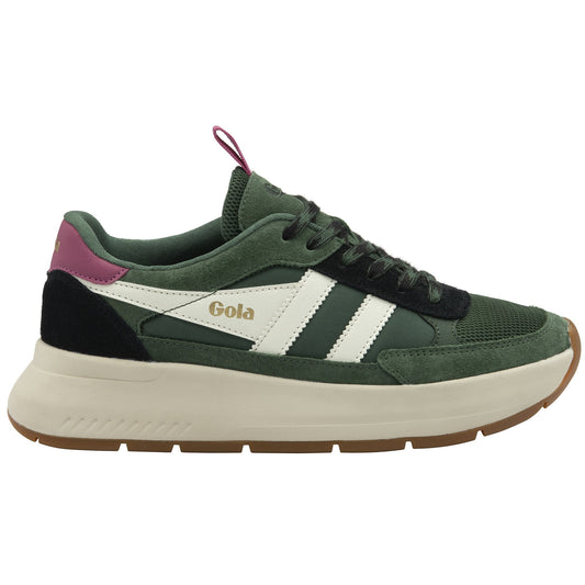 GOLA|SNEAKERS MUJER| Phoenix EVERGREEN/BLACK/FUCHSIA CLB778|EBF