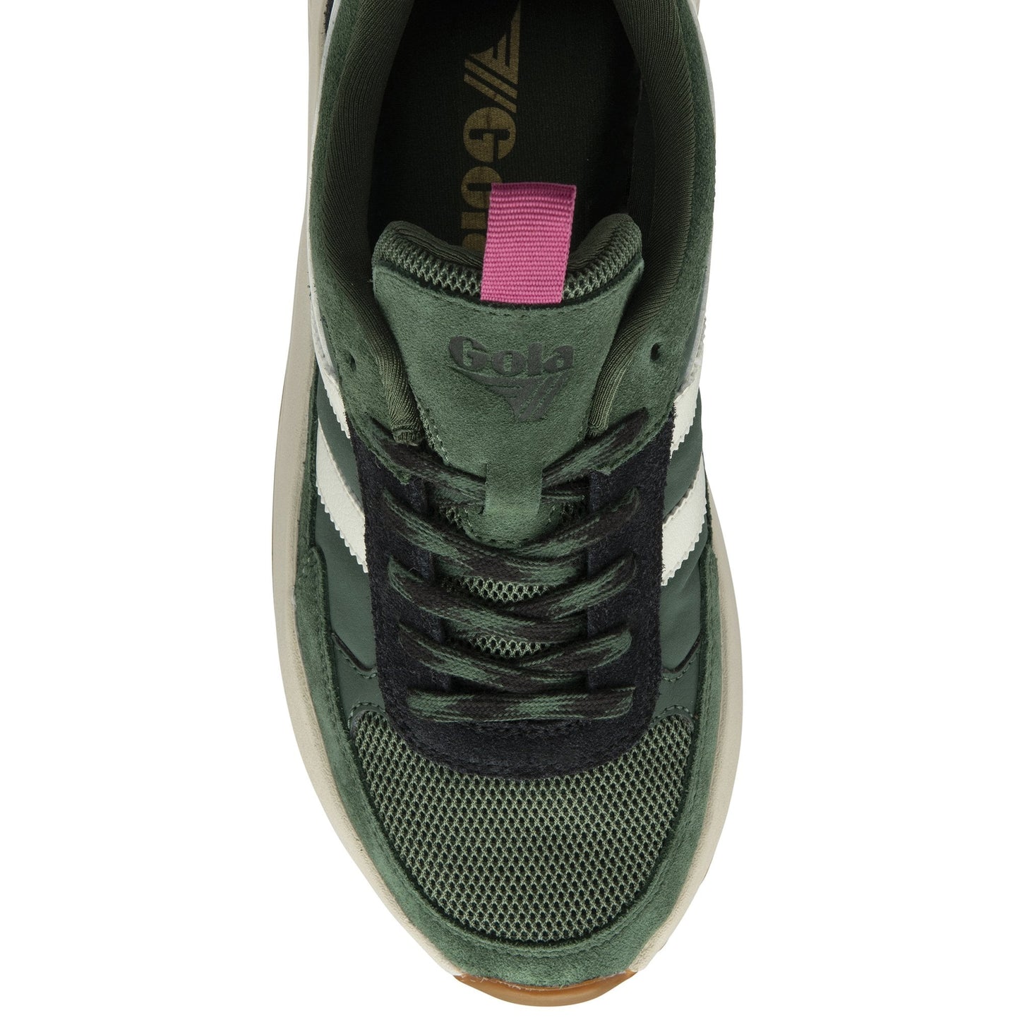 GOLA|SNEAKERS MUJER| Phoenix EVERGREEN/BLACK/FUCHSIA CLB778|EBF