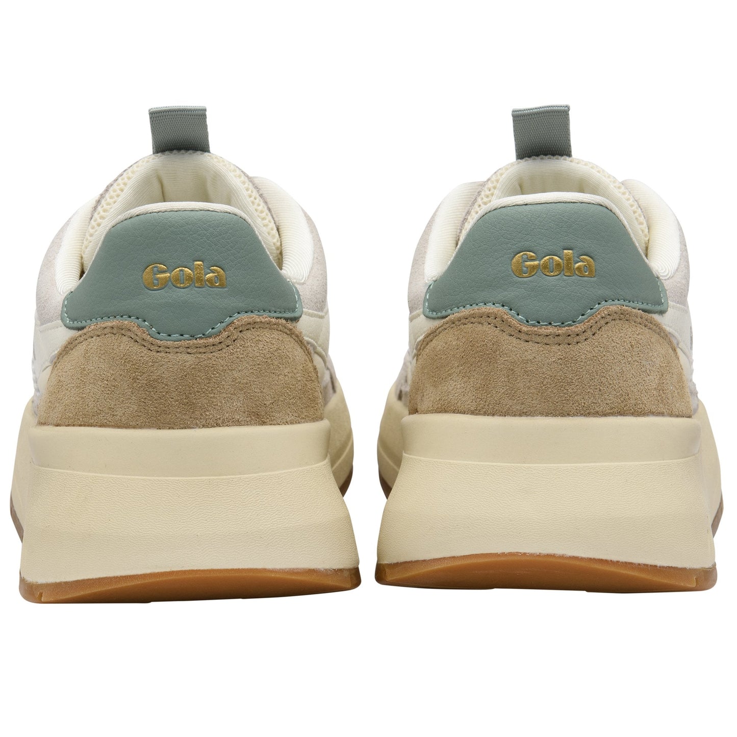 GOLA|SNEAKERS MUJER| Phoenix OFFWHITE/LIGHTCARAMEL/GREENMIST CLB778|OWCGM
