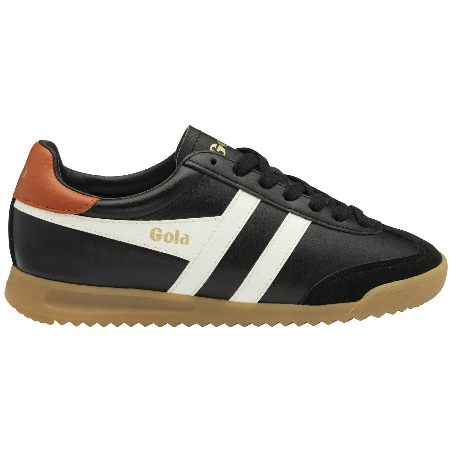 Torpedo leather BLACK/OFF WHITE/MOODY ORANGE CLB622|BOWMO