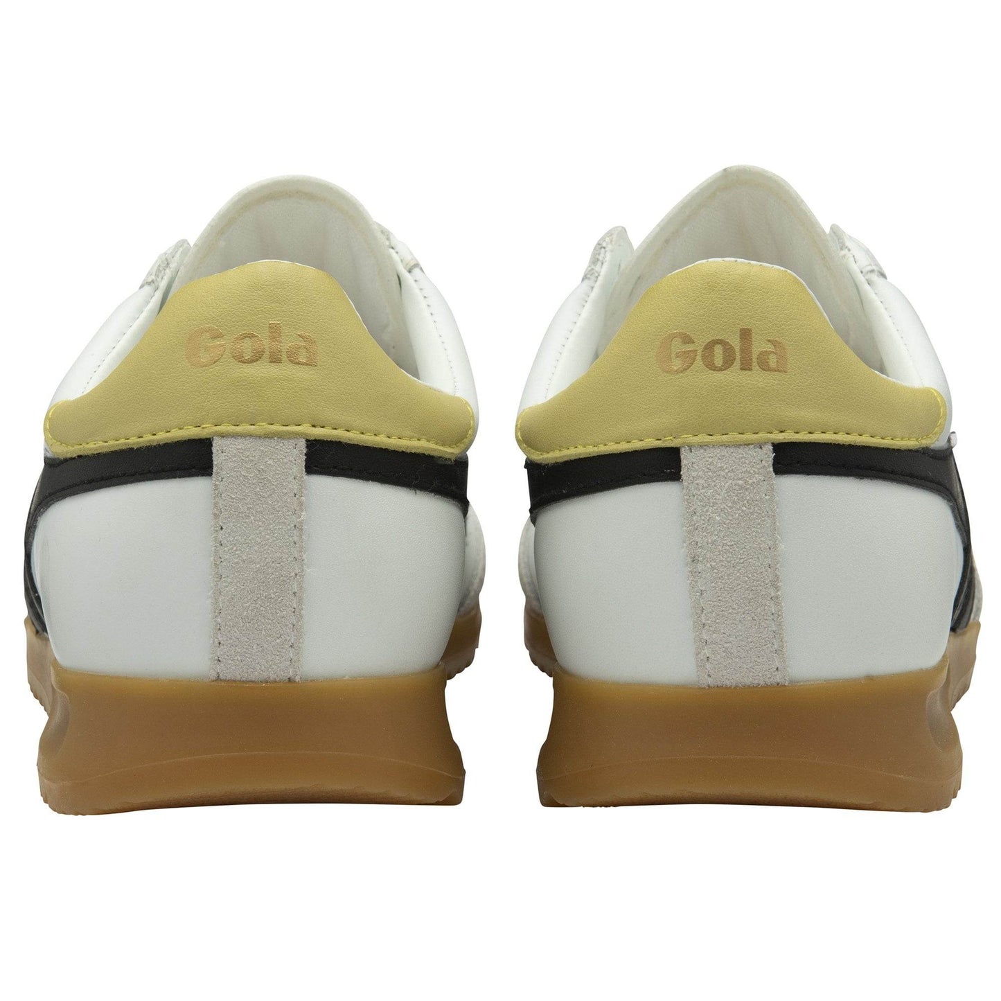 GOLA | SNEAKERS MUJER | TORPEDO-LEATHER-CLB622 WHITE/BLACK/LEMON