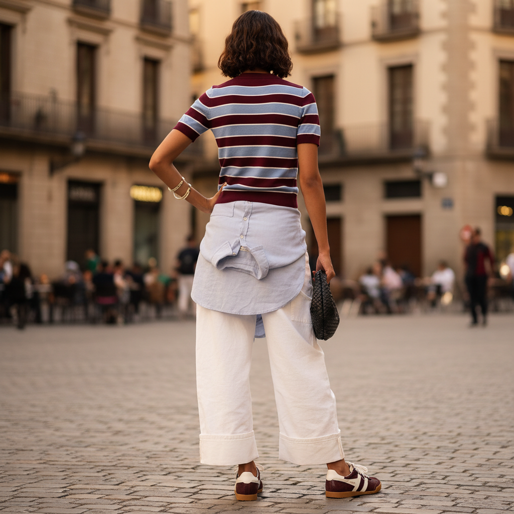 Gola Elan - Espaldas Barcelona plaza