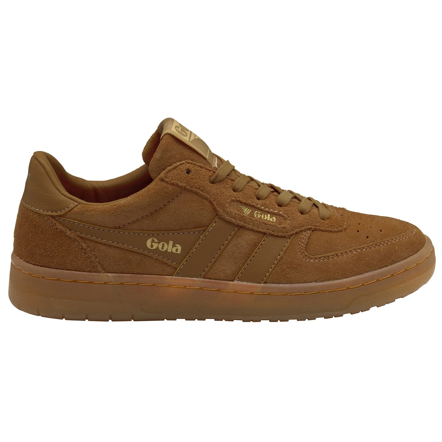 GOLA|SNEAKERS HOMBRE|HAWK SUEDE 86-TOBACCO/GUM CMB571|TOGU