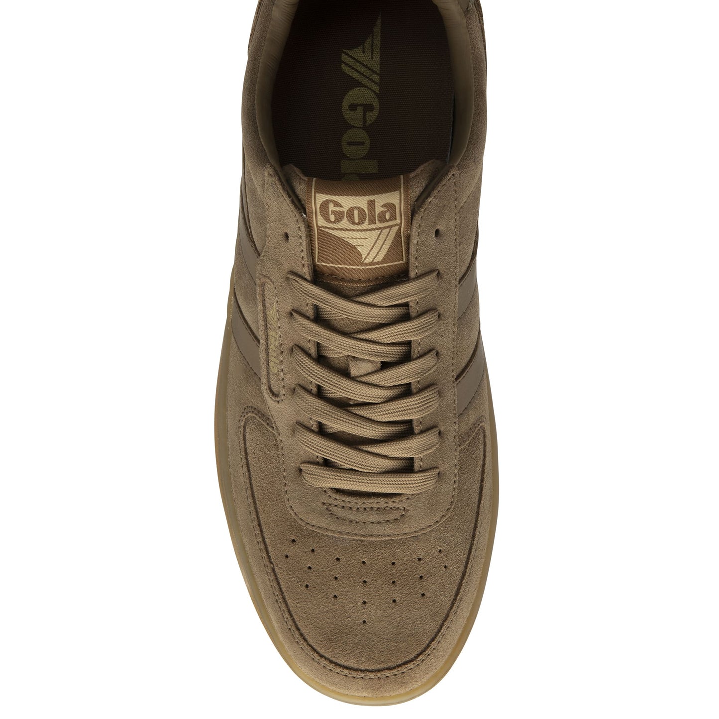 GOLA|SNEAKERS HOMBRE|HAWK SUEDE 86-TOBACCO/GUM CMB571|TOGU