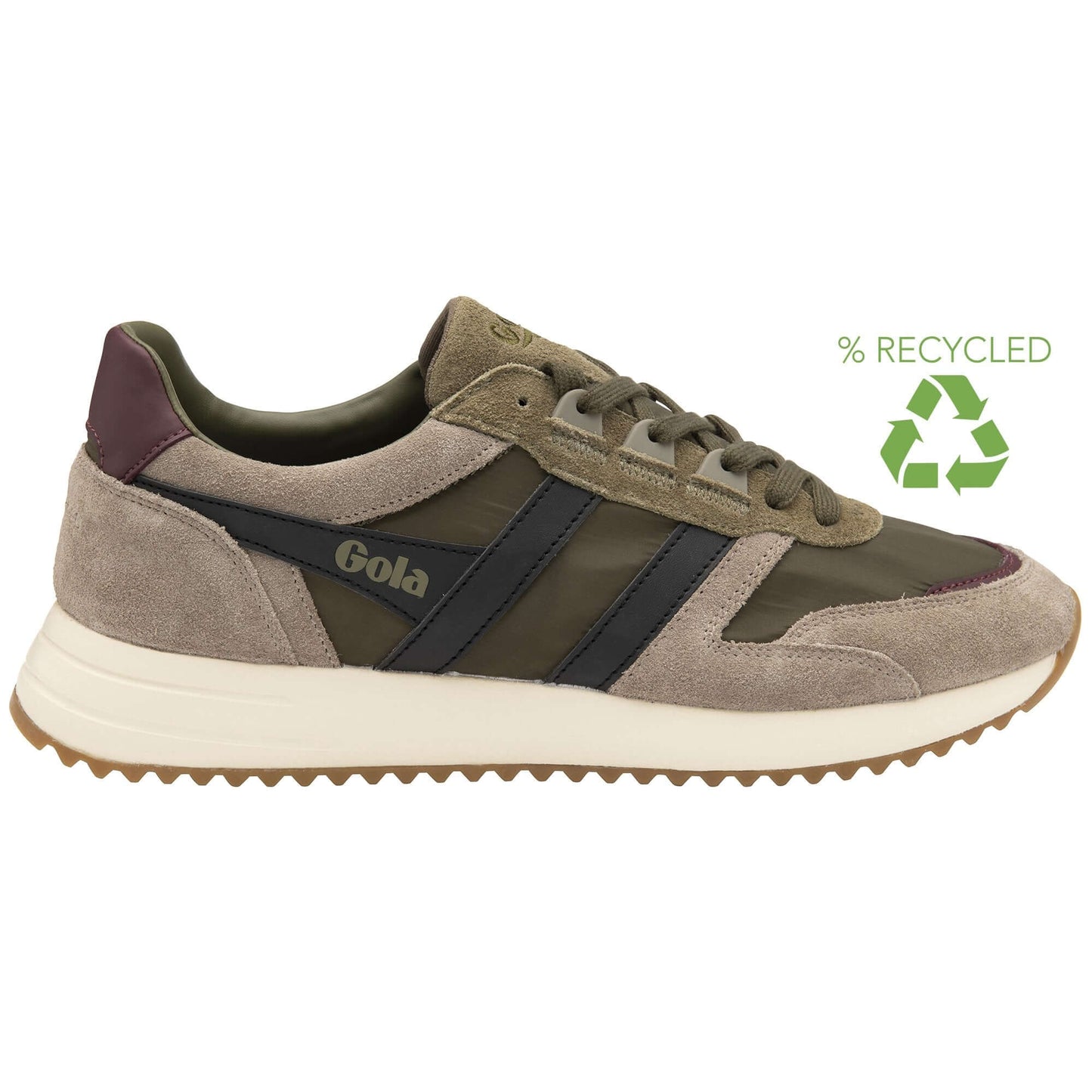 GOLA | SNEAKERS HOMBRE | CHICAGO-CMB340 KHAKI/RHINO/BLACK