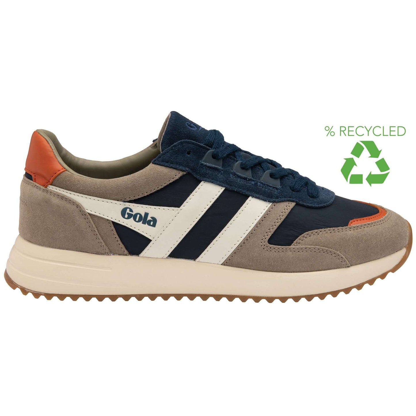 GOLA | MEN'S SNEAKERS | CHICAGO-CMB340 NAVY/RHINO/OFFWHITE