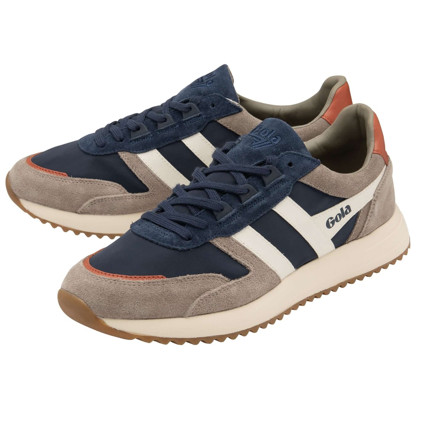 GOLA | MEN'S SNEAKERS | CHICAGO-CMB340 NAVY/RHINO/OFFWHITE