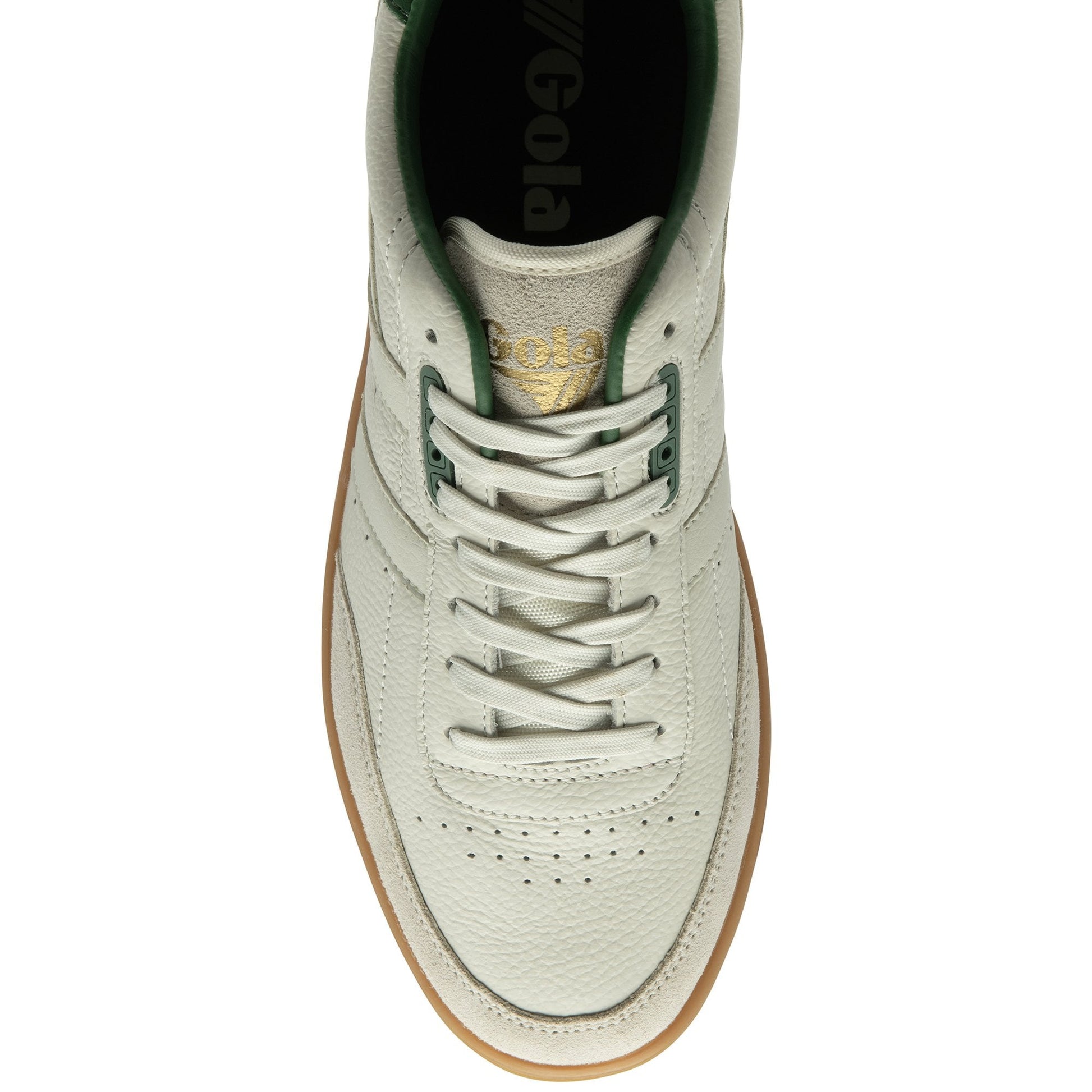 GOLA | SNEAKERS HOMBRE | CONTACT-LEATHER-CMB261 OFF WHITE/GREEN/GUM