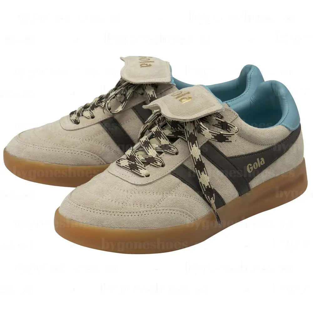 GOLA|SNAEKERS MUJER| Stadia suede BONE/MOCHA/OCEAN/GUM CLB787|BMOG SNEAKERS