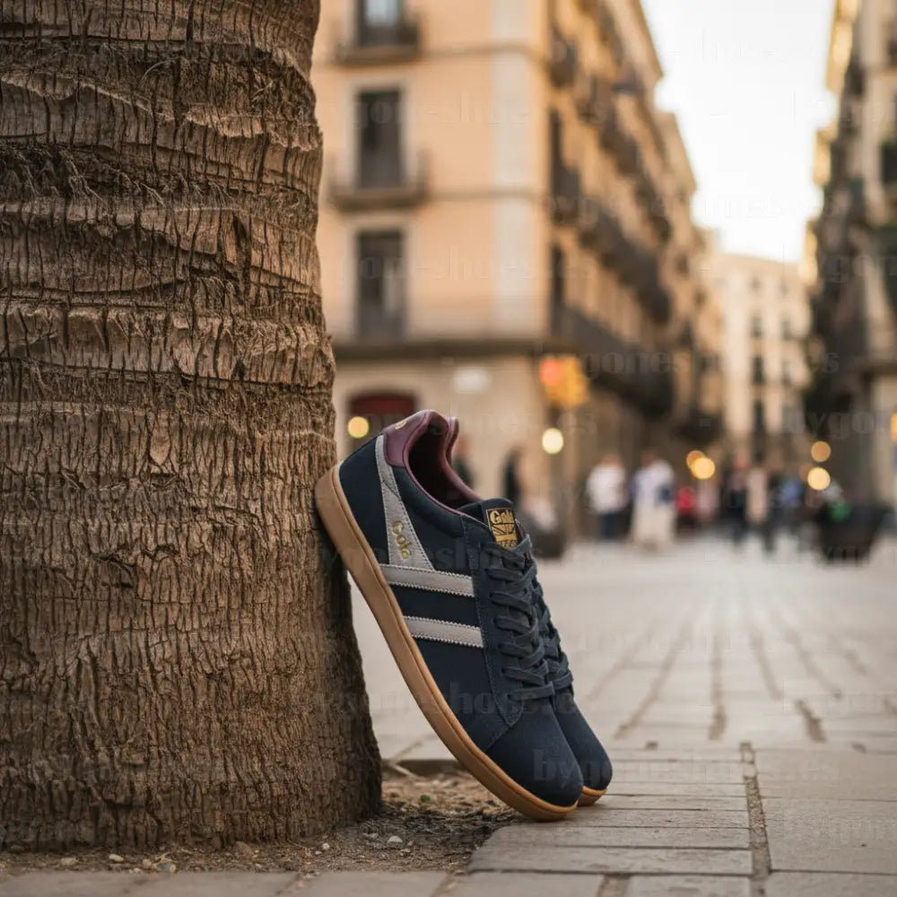 GOLA|SNAKER HOMBRE| Equipe suede ii NAVY/CEMENT/BURGUNDY CMB387|NCB SNEAKERS