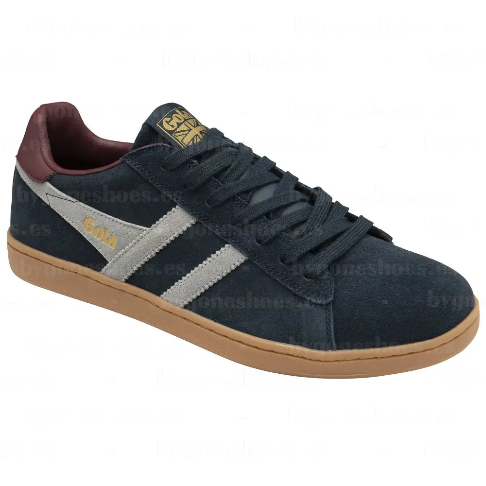 GOLA|SNAKER HOMBRE| Equipe suede ii NAVY/CEMENT/BURGUNDY CMB387|NCB SNEAKERS