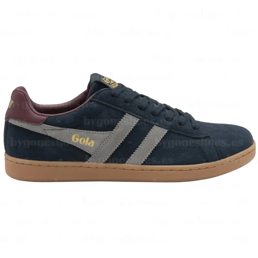 GOLA|SNAKER HOMBRE| Equipe suede ii NAVY/CEMENT/BURGUNDY CMB387|NCB SNEAKERS