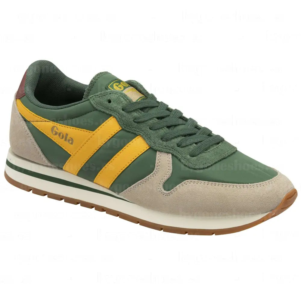 GOLA|SNEAKER HOMBRE|DAYTONA CHUTE- EVERGREEN/BONE/SUN CMB363|EBOS SNEAKERS