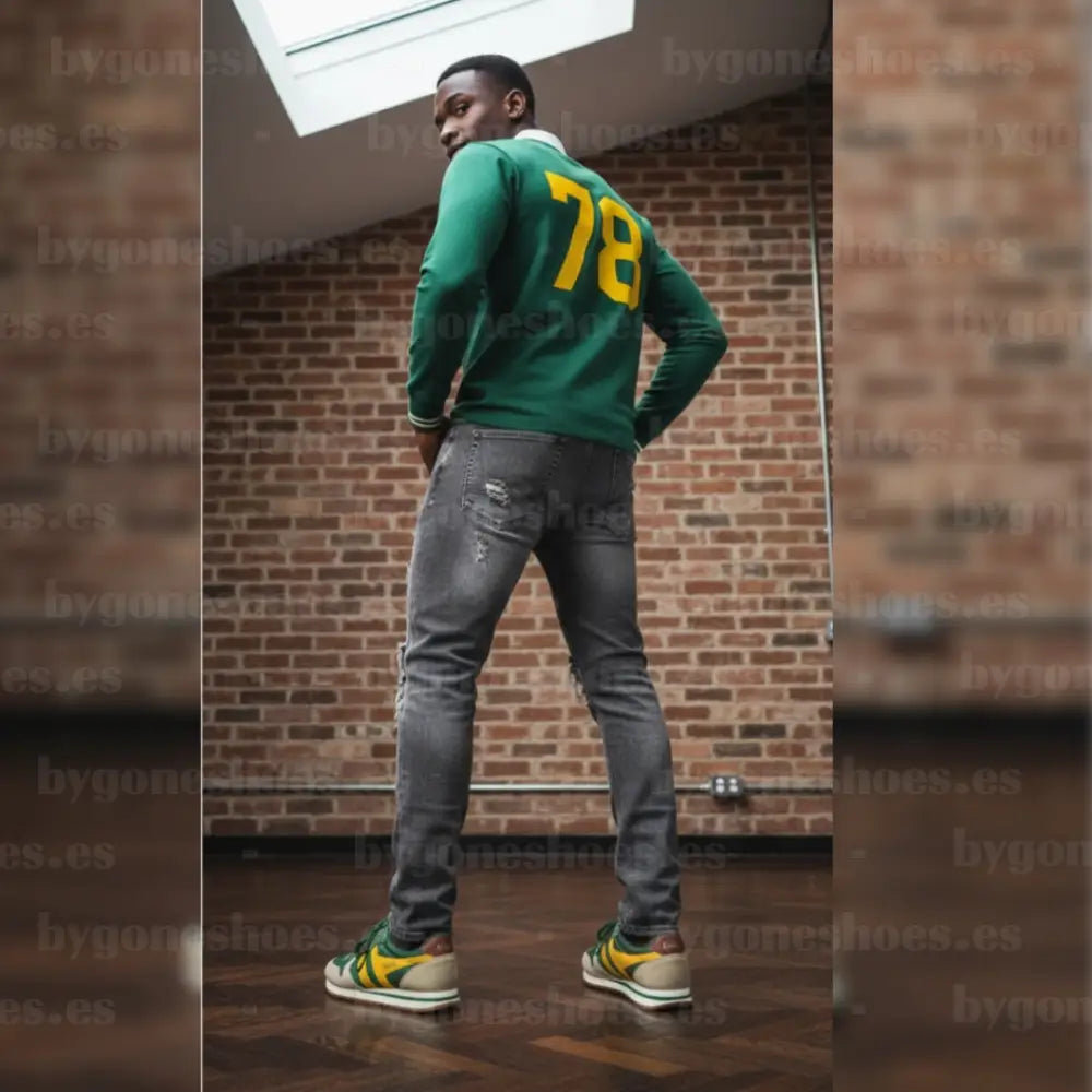 GOLA|SNEAKER HOMBRE|DAYTONA CHUTE- EVERGREEN/BONE/SUN CMB363|EBOS SNEAKERS