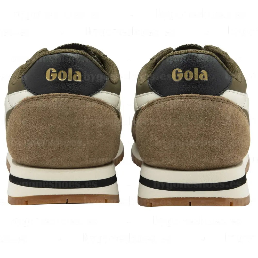 GOLA|SNEAKER HOMBRE|DAYTONA CHUTE-KHAKI/TOBACCO/O.W.-CMB363|KTOW SNEAKERS