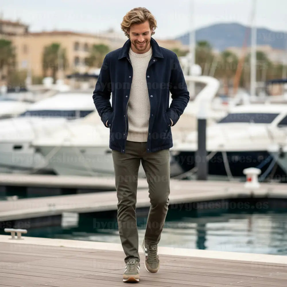 GOLA|SNEAKER HOMBRE|DAYTONA CHUTE-KHAKI/TOBACCO/O.W.-CMB363|KTOW SNEAKERS