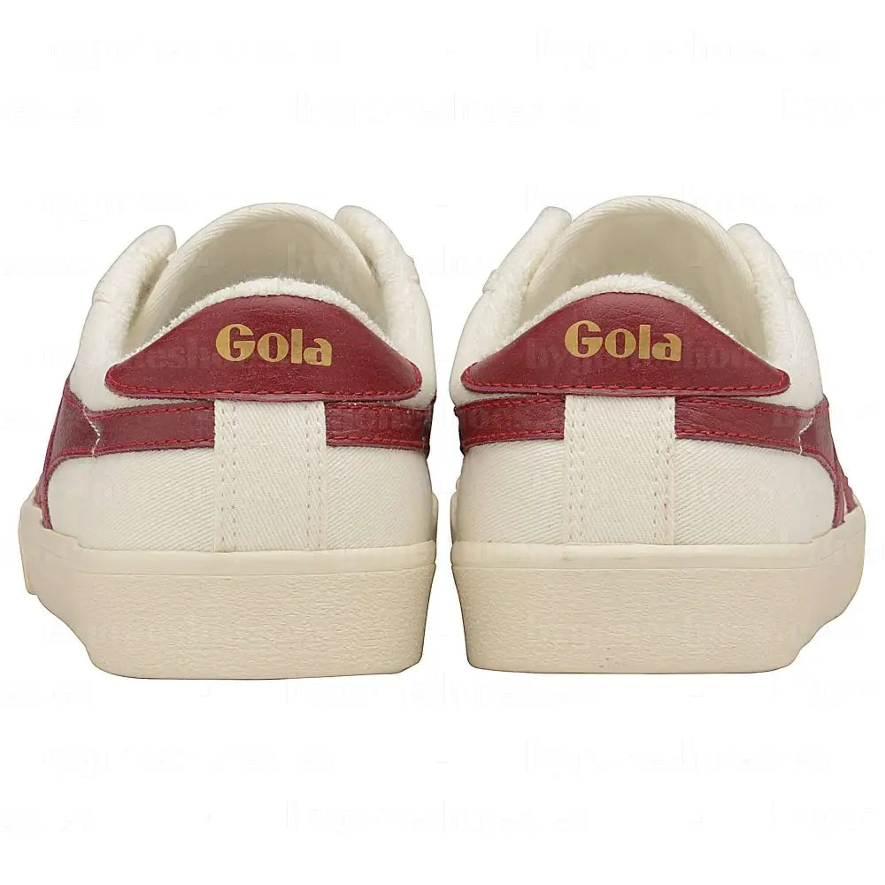GOLA|SNEAKER HOMBRE|TENNIS MC- OWHT/DEEP RED CMA280|4 SNEAKERS