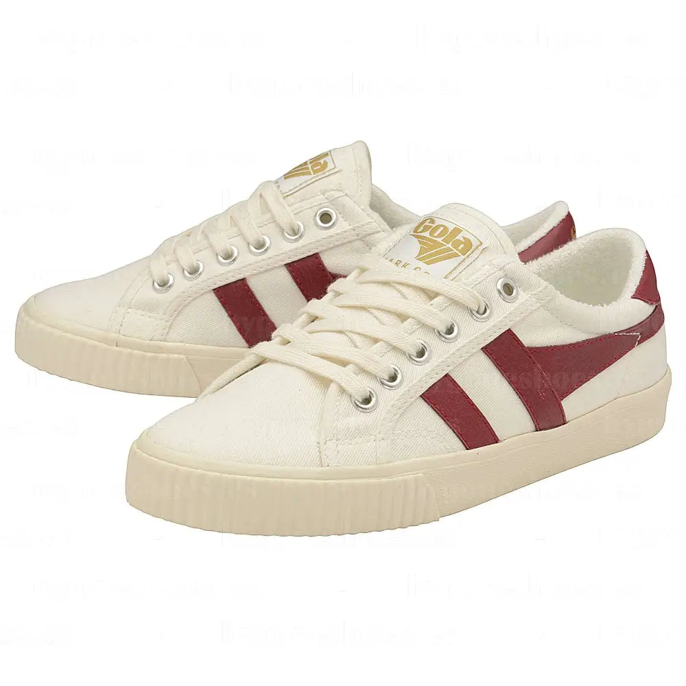 GOLA|SNEAKER HOMBRE|TENNIS MC- OWHT/DEEP RED CMA280|4 SNEAKERS
