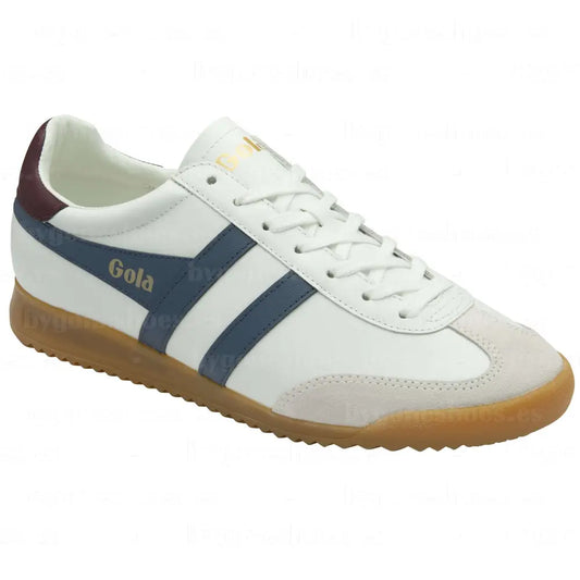 GOLA|SNEAKER HOMBRE|TORPEDO- WHITE/MOONLIGHT/BURGUNDY CMB622|WMB SNEAKERS