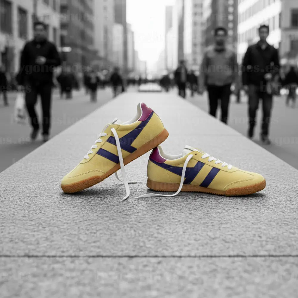 GOLA|SNEAKER MUJER|ELAN-POLLEN/PLUM/CERISE CLB538|PPC SNEAKERS