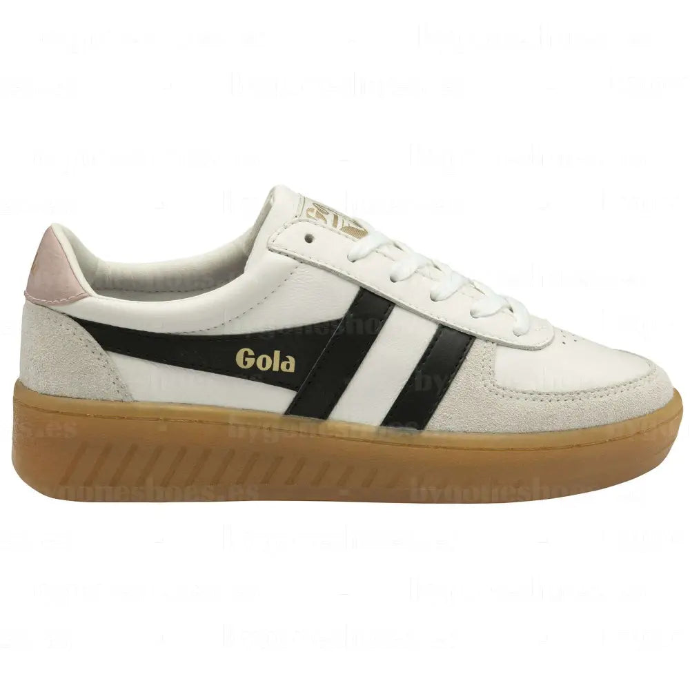 GOLA|SNEAKER MUJER|GRANDSLAM- WHITE/BLACK/C. P/GUM CLB621|WBCPG SNEAKERS