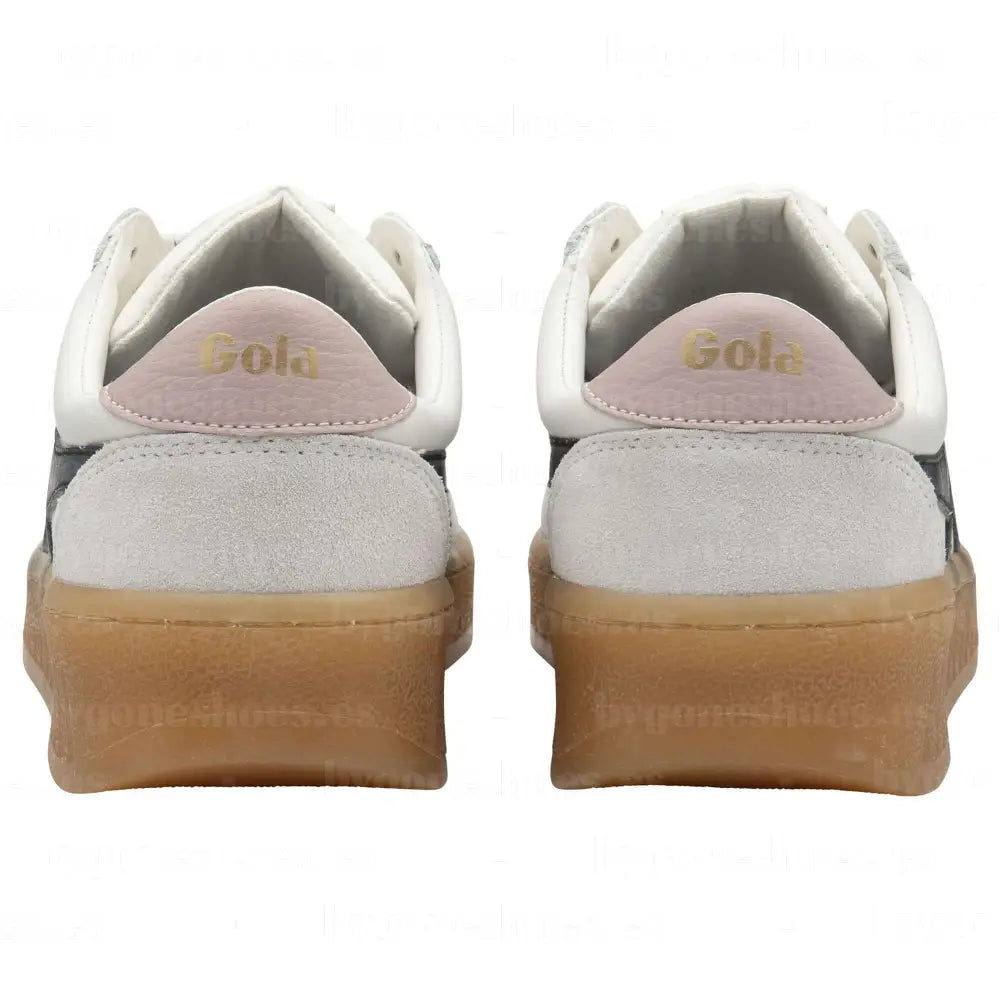 GOLA|SNEAKER MUJER|GRANDSLAM- WHITE/BLACK/C. P/GUM CLB621|WBCPG SNEAKERS