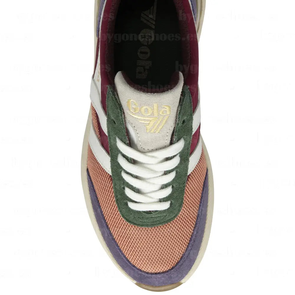 GOLA|SNEAKER MUJER|RAVEN- TERRACOTA/CERISE/PLUM CLB516|TCP SNEAKERS