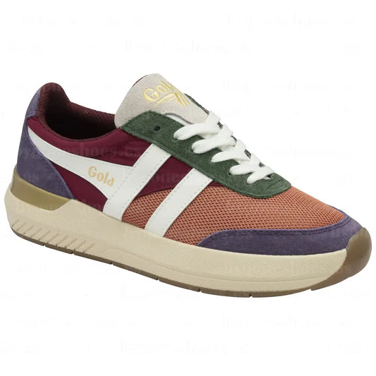 GOLA|SNEAKER MUJER|RAVEN- TERRACOTA/CERISE/PLUM CLB516|TCP SNEAKERS