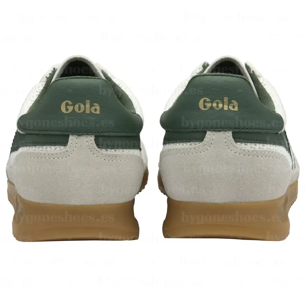 GOLA|SNEAKER MUJER|T.ZEPHYR- OFF WHITE/EVERGREEN CLB768|OWEG SNEAKERS
