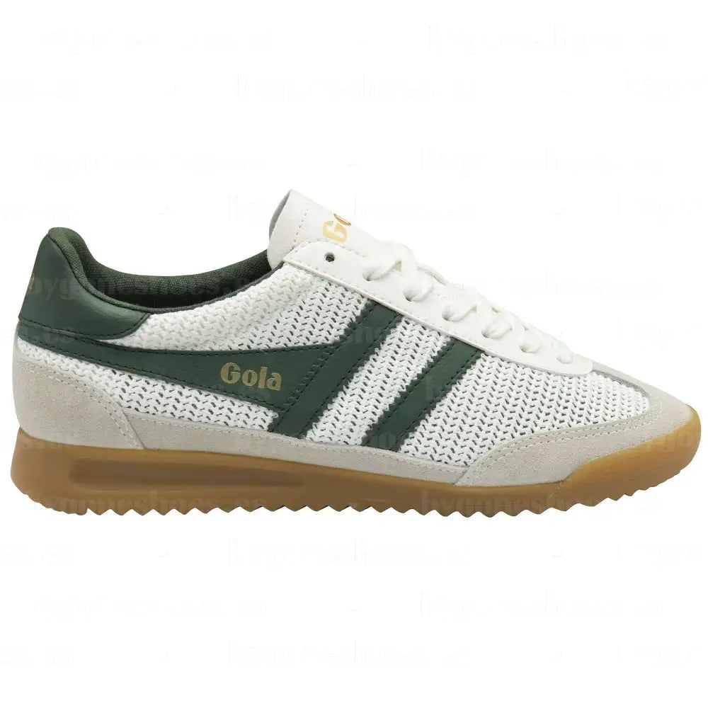 GOLA|SNEAKER MUJER|T.ZEPHYR- OFF WHITE/EVERGREEN CLB768|OWEG SNEAKERS