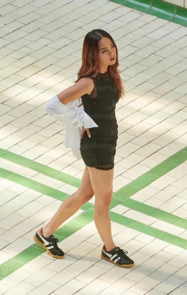 GOLA|SNEAKER MUJER|TORPEDO-BLACK/OFF WHITE/M.O. CLB622|BOWMO SNEAKERS