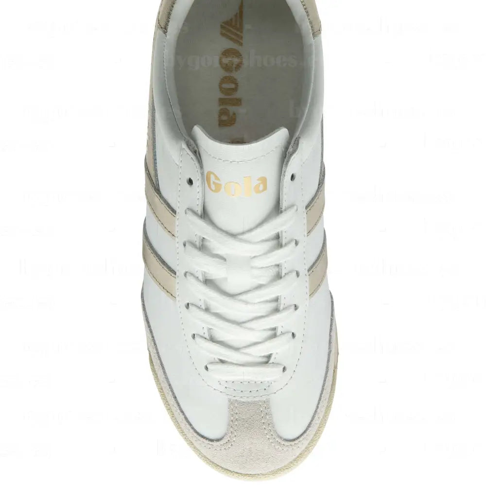GOLA|SNEAKER MUJER| TORPEDO MIRROR- WHITE/GOLD/OFF WHITE CLB576|WGOW SNEAKERS