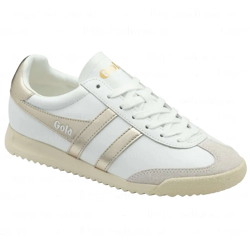 GOLA|SNEAKER MUJER| TORPEDO MIRROR- WHITE/GOLD/OFF WHITE CLB576|WGOW SNEAKERS