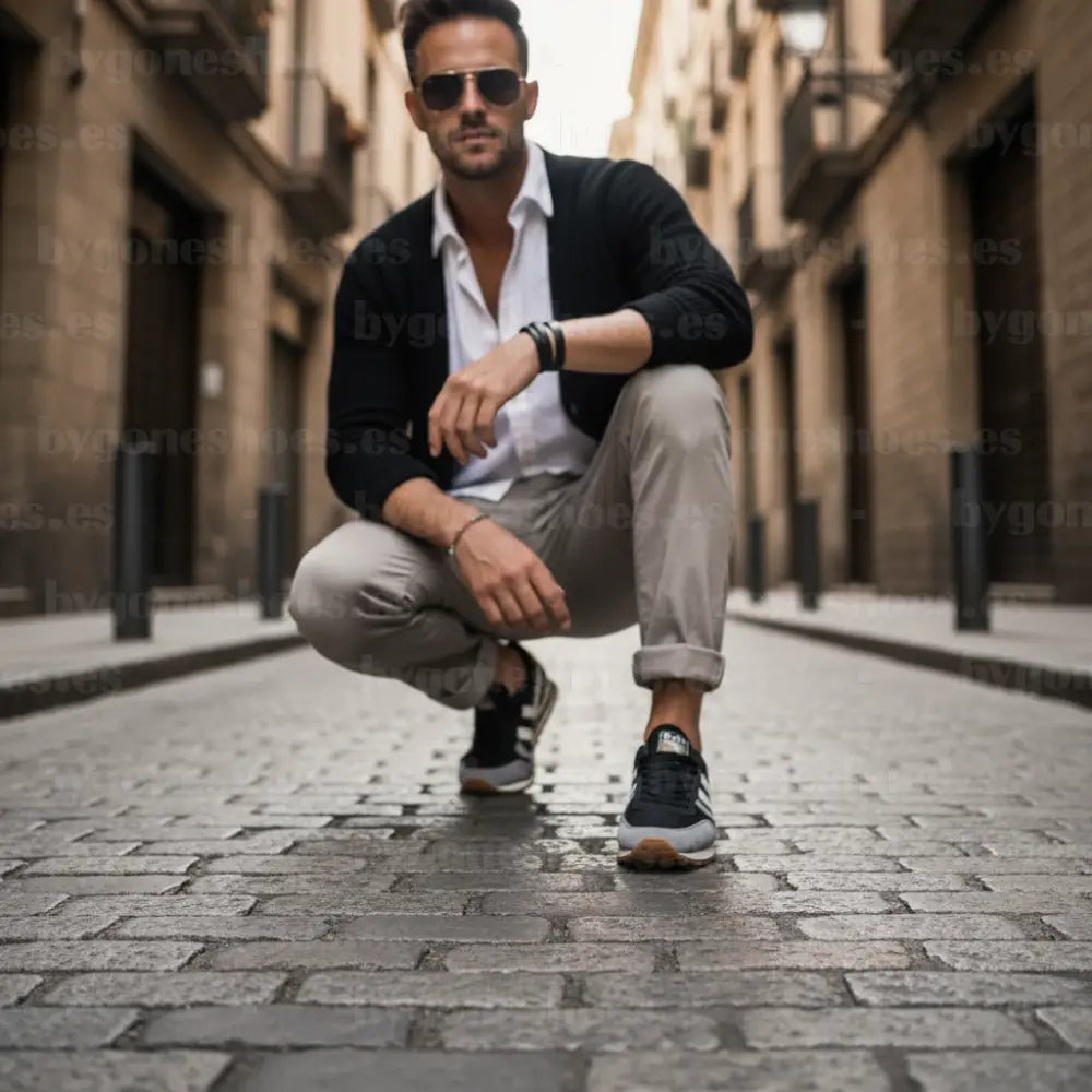 GOLA|SNEAKERS HOMBRE| Daytona chute BLACK/CMENT/OFF WHITE CMB363|BCOW SNEAKERS