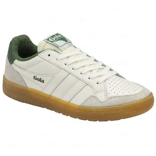 GOLA|SNEAKERS HOMBRE|Eagle 86 OFF WHITE/EVERGREEN/GUM CMB572|OWEG SNEAKERS
