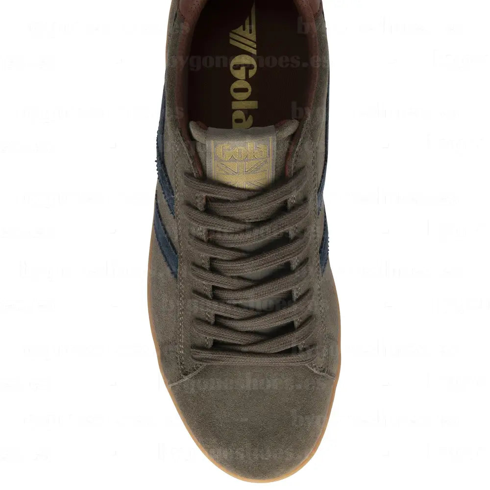 GOLA|SNEAKERS HOMBRE|EQUIPE II - DARK TAUPE/NAVY/RUST CMB387|DTNR SNEAKERS