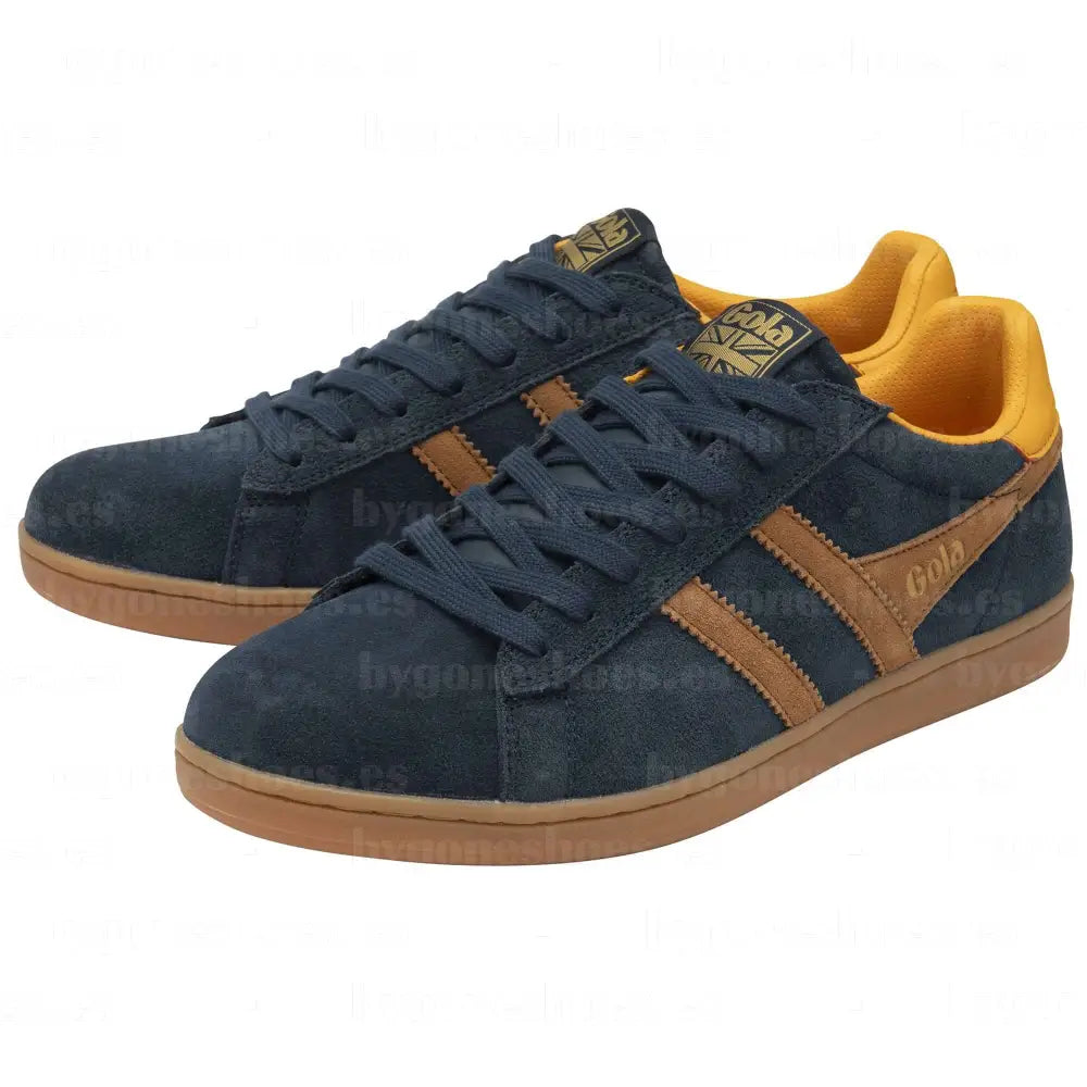 GOLA|SNEAKERS HOMBRE|EQUIPE II-NAVY-GINGER-DARK SUN CMB387|NGDS SNEAKERS
