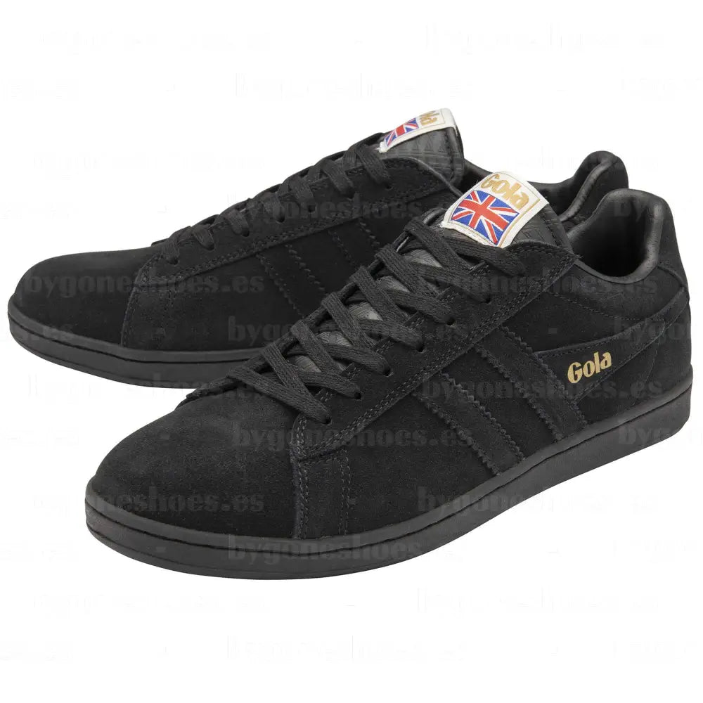 GOLA | SNEAKERS HOMBRE | EQUIPE-SUEDE-CMA495 BLACK/BLCK SNEAKERS