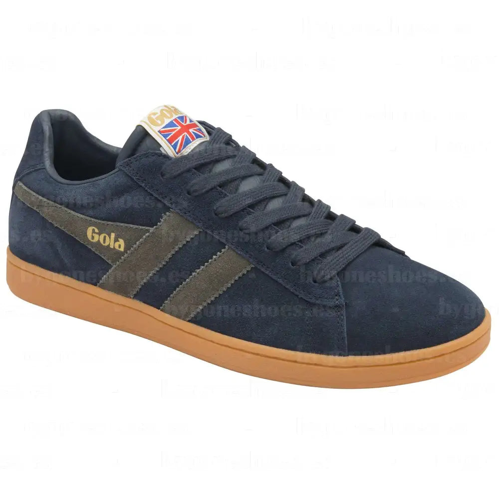 GOLA | SNEAKERS HOMBRE | EQUIPE-SUEDE-CMA495 NAVY ASH GUM SNEAKERS