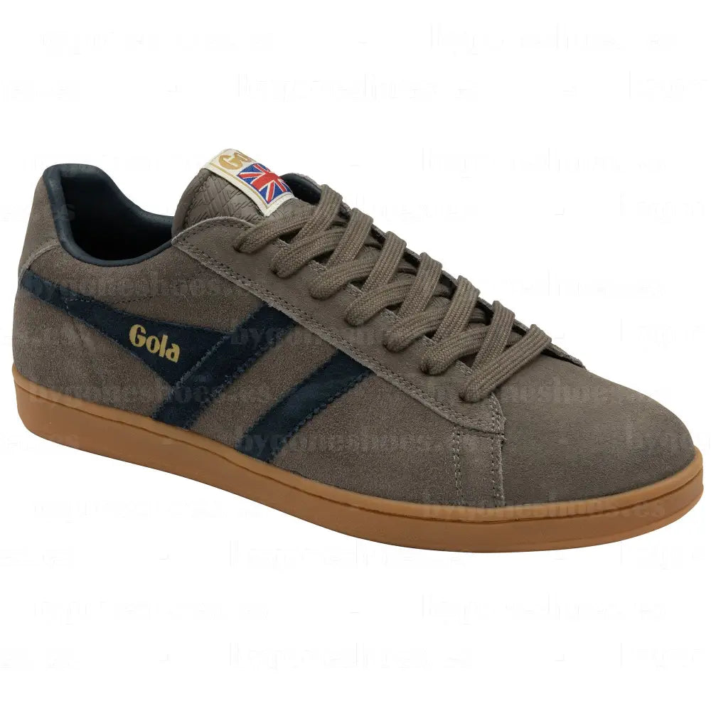GOLA | SNEAKERS HOMBRE | EQUIPE-SUEDE-CMA495 TAUPE/NAVY/GUM