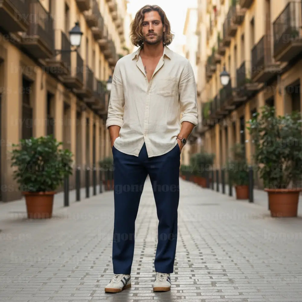 GOLA| SNEAKERS HOMBRE| Harrier cambridge ECRU/NAVY CMB755|EN SNEAKERS