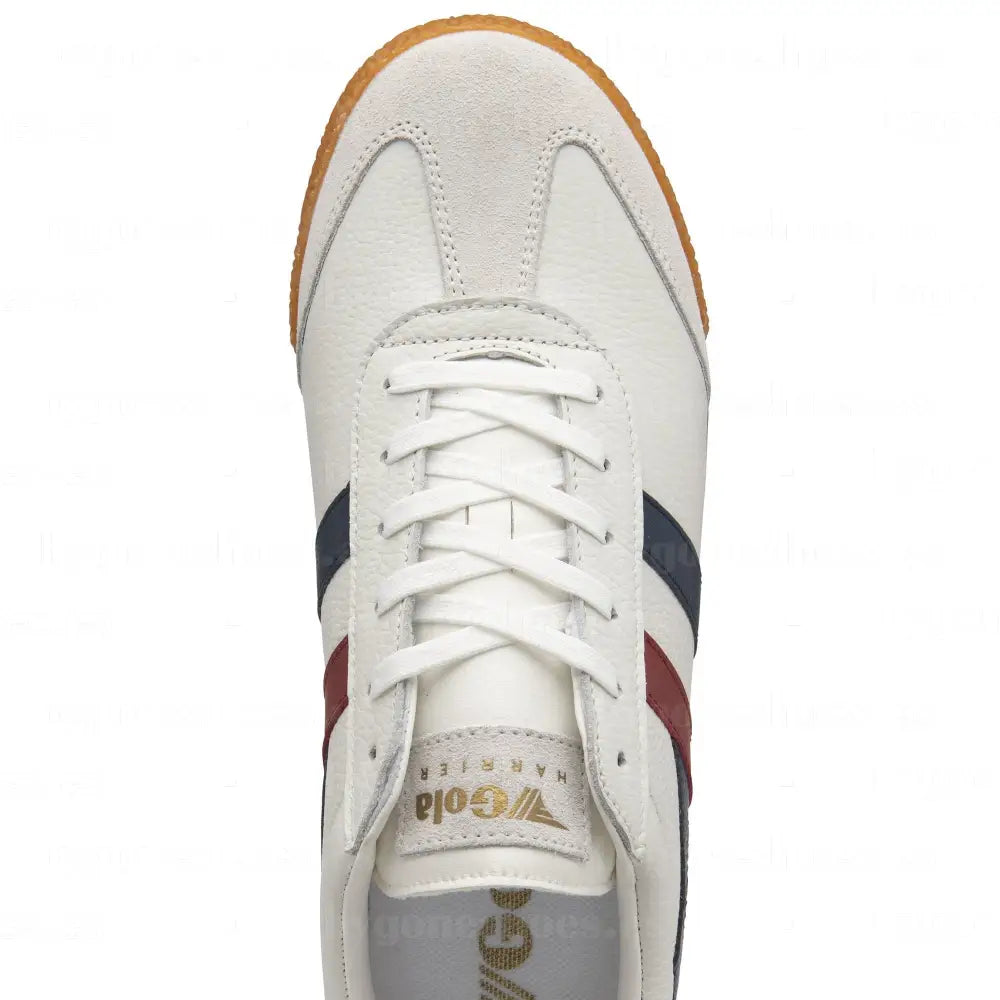 GOLA | SNEAKERS HOMBRE | HARRIER-LEATHER-CMB426 WHITE/NAVY/RED5