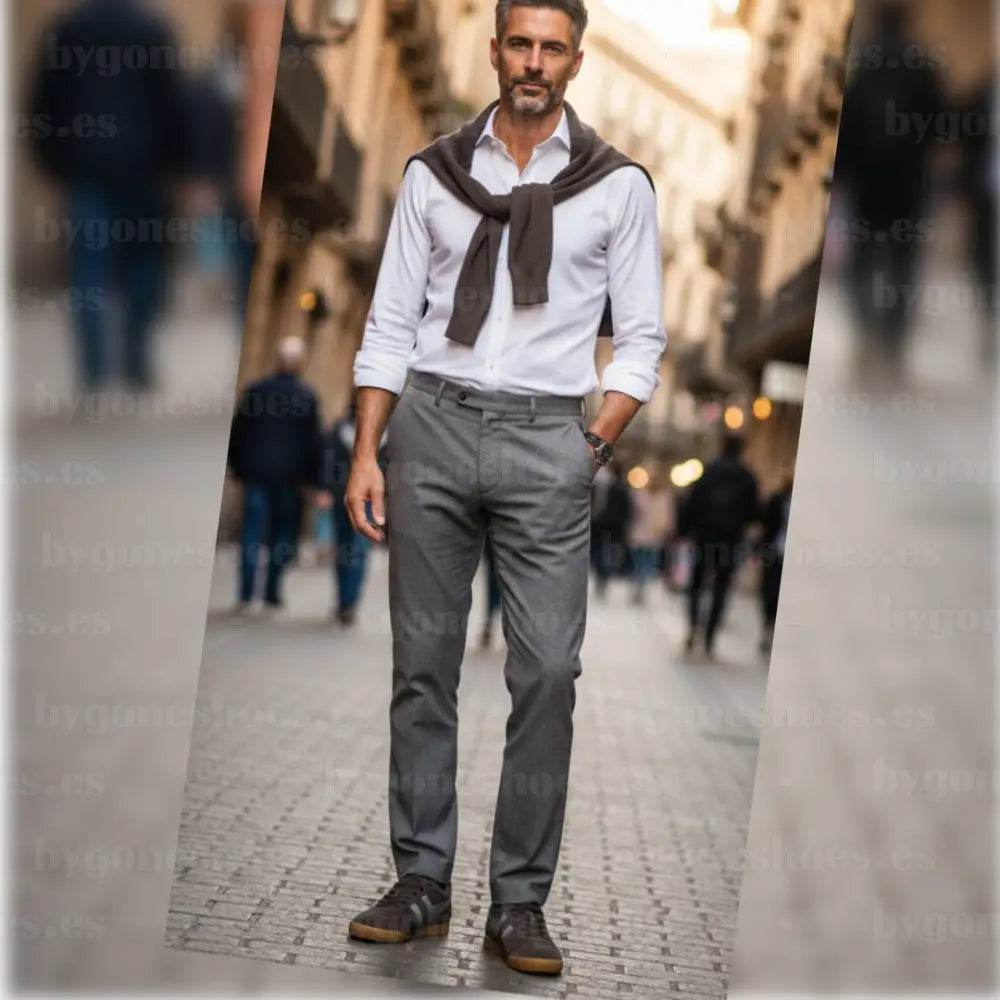 GOLA| SNEAKERS HOMBRE| Harrier suede MOCCHA/CEMENT CMA192|MC SNEAKERS