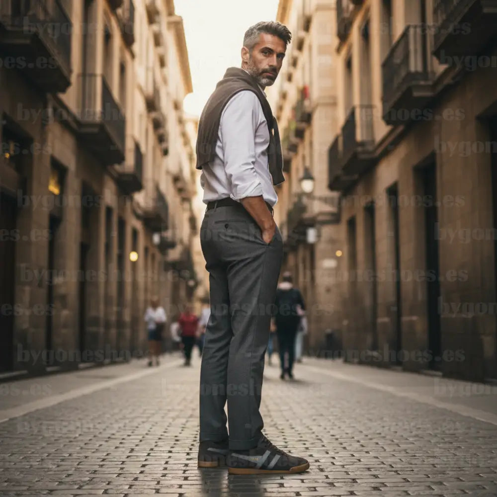 GOLA| SNEAKERS HOMBRE| Harrier suede MOCCHA/CEMENT CMA192|MC SNEAKERS