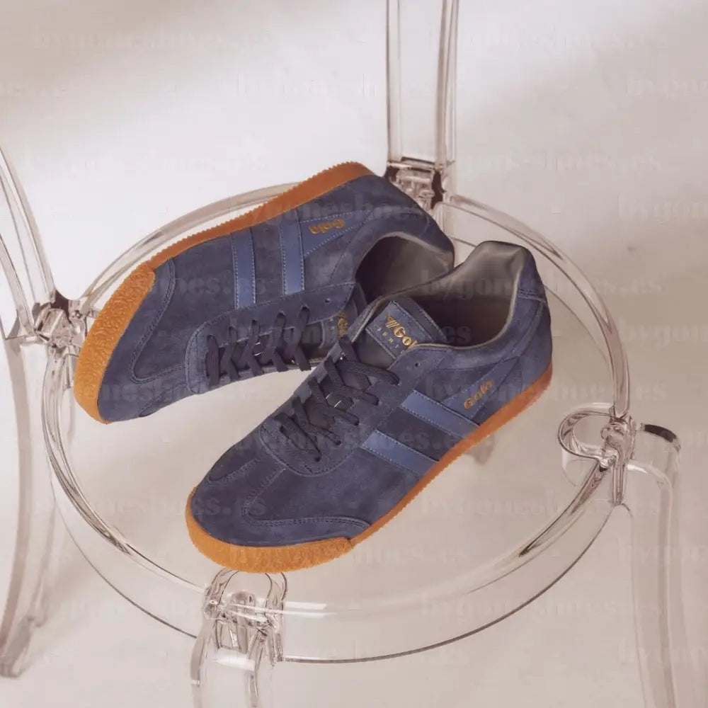 GOLA|SNEAKERS HOMBRE|HARRIER SUEDE-NAVY/MOONLIGHJT/ASH CMA192|NMA SNEAKERS