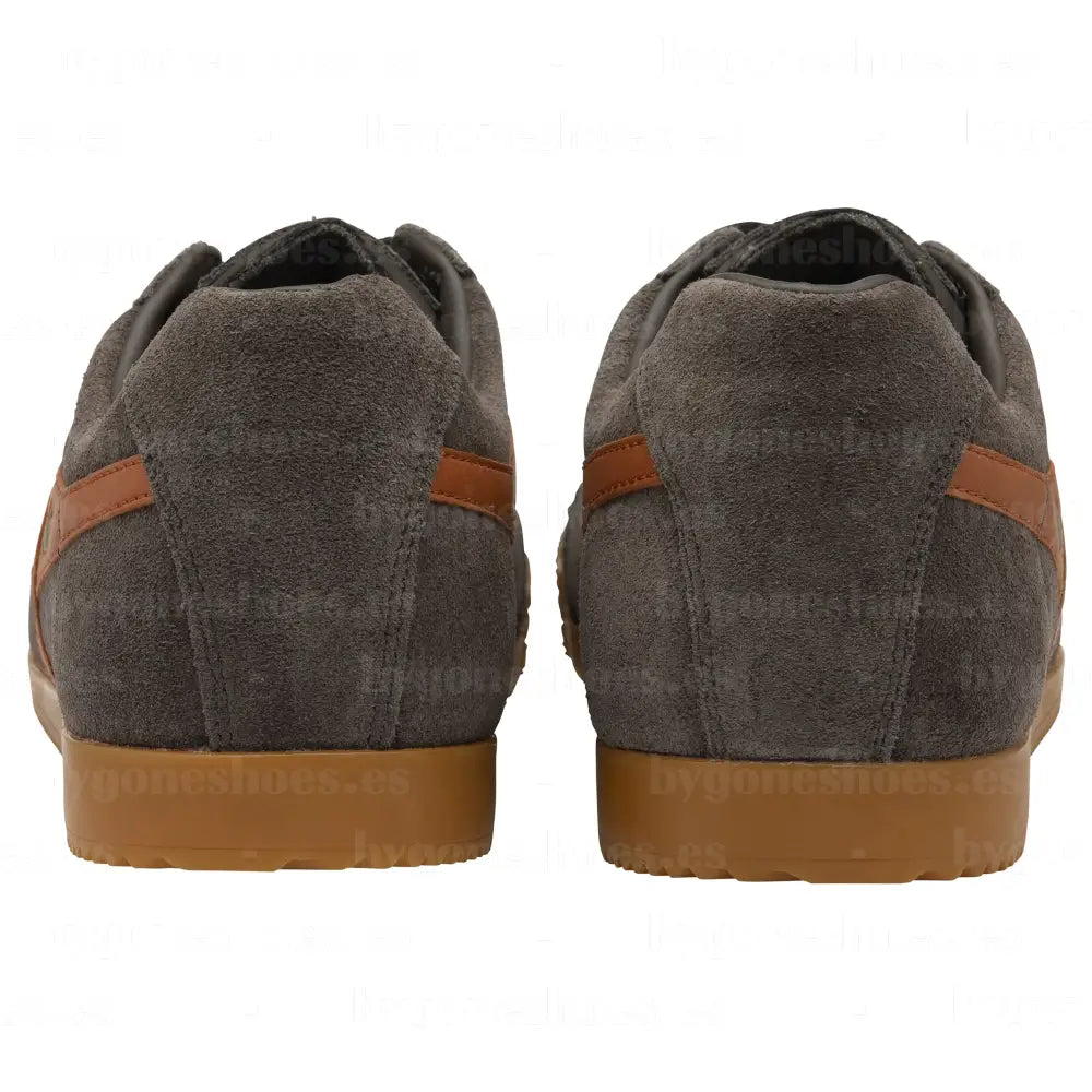 GOLA|SNEAKERS HOMBRE|HARRIERSUEDE- DARK BROWN/MOODY ORANGE CMA192|DBMOR SNEAKERS