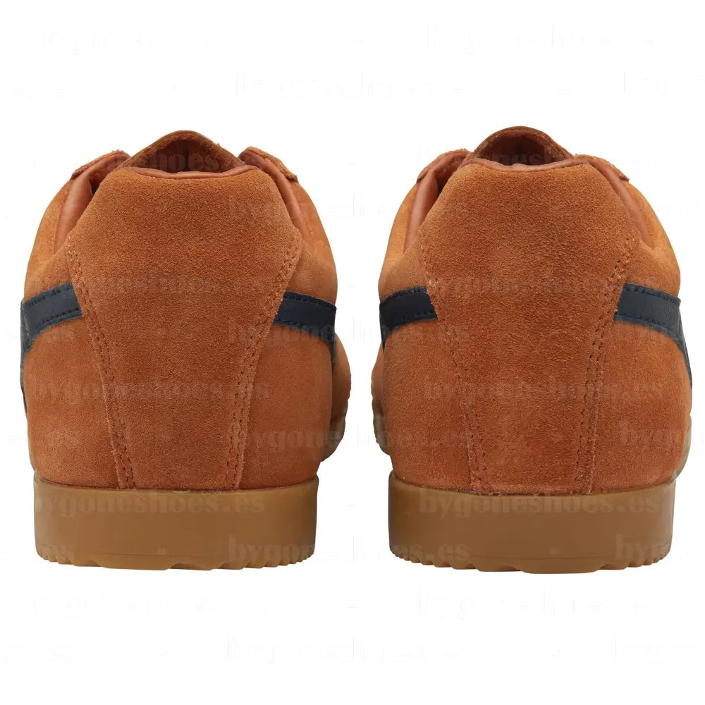 GOLA|SNEAKERS HOMBRE|HARRIERSUEDE-MOODY ORANGE/NAVY CMA192|MONA SNEAKERS