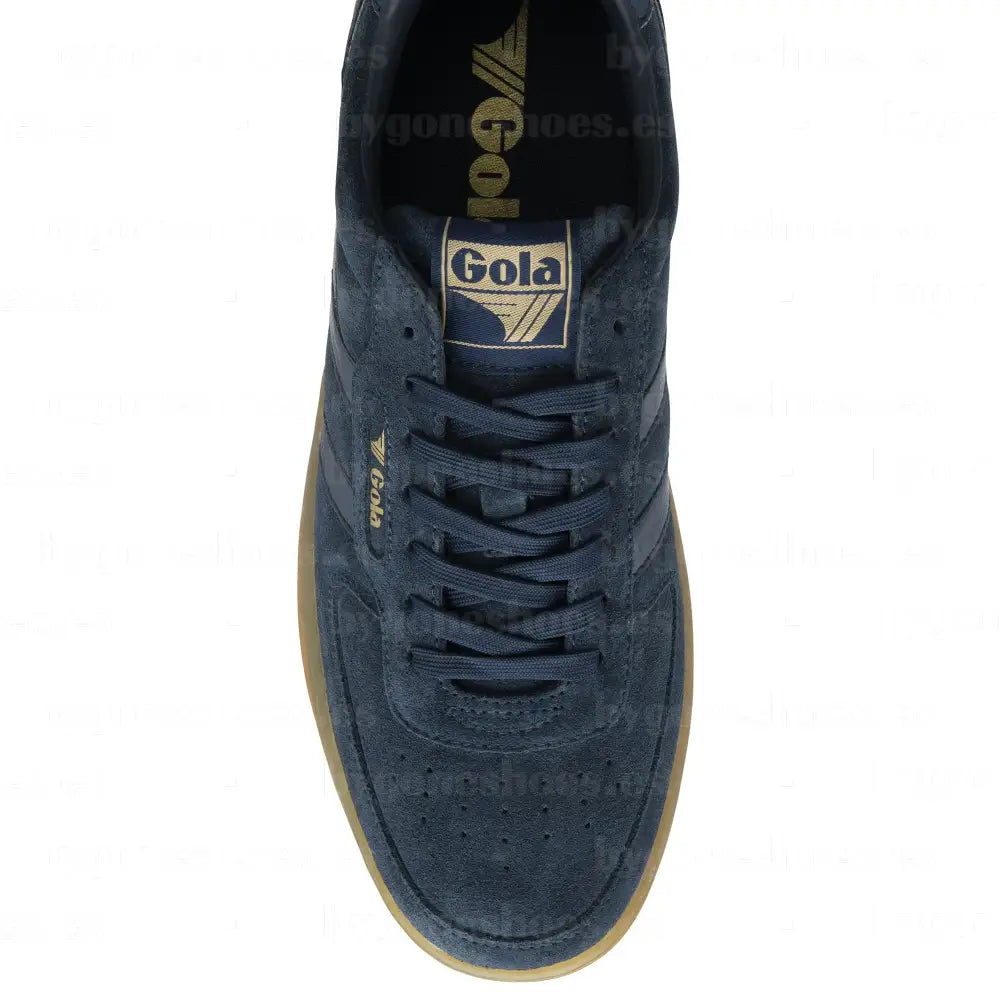 GOLA|SNEAKERS HOMBRE|HAWK SUEDE 86-NAVY/GUM CMB571|NAGU SNEAKERS