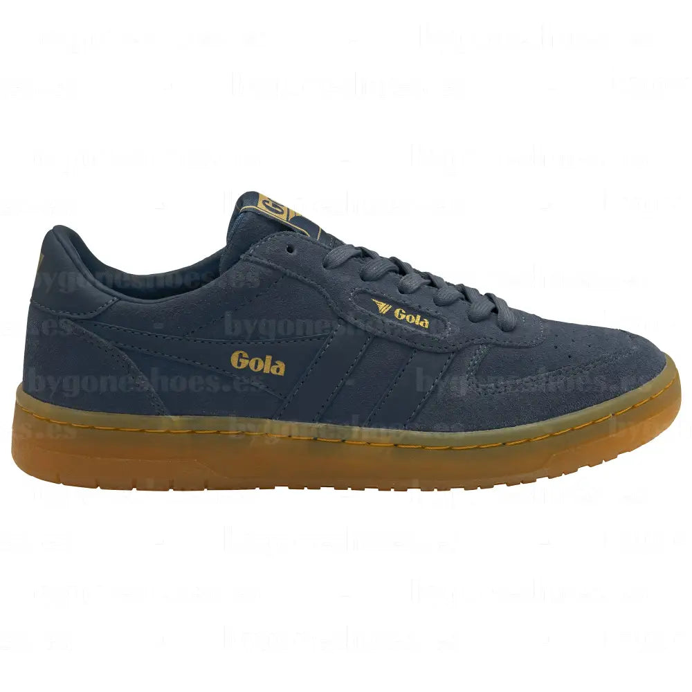 GOLA|SNEAKERS HOMBRE|HAWK SUEDE 86-NAVY/GUM CMB571|NAGU SNEAKERS